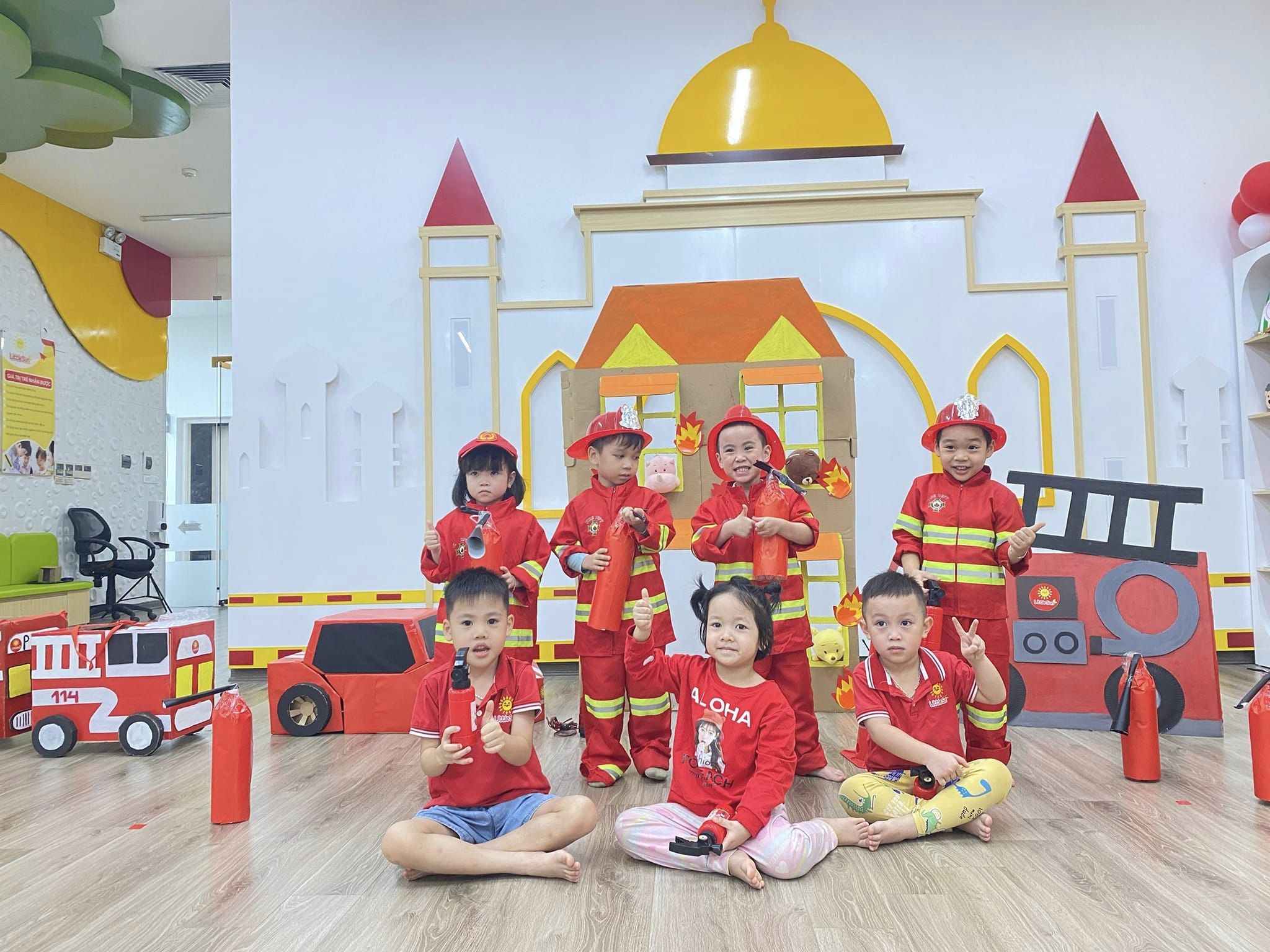 ĐÓNG DỰ ÁN LÍNH CỨU HOẢ