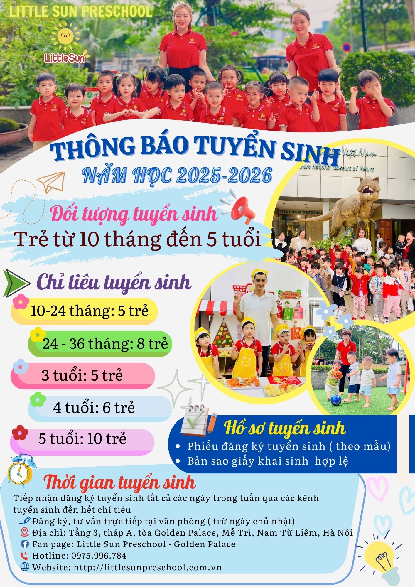 THÔNG BÁO TUYỂN SINH 2025-2026